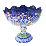 ظروف میناکاری مسی پذیرایی و تزئینی