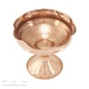 ست هفت سین و بستنی خوری مسی زنجان قطر 10سانتی 6 تایی AH-60