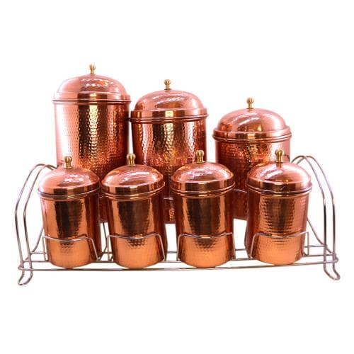 جا ادویه و پاسماوری مسی زنجان نانو شده 7 عددی کد SSH-68