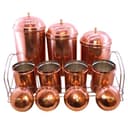 جا ادویه و پاسماوری مسی زنجان نانو شده 7 عددی کد SSH-68