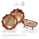 ست هفت سین و بستنی خوری مسی سه پایه 6 عددی AH-163