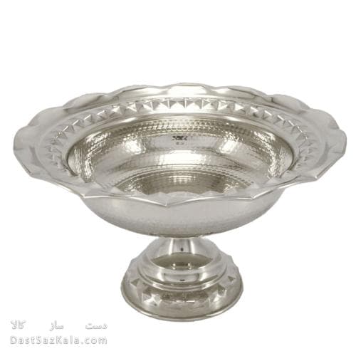 سرویس پذیرایی مسی سفید جدید نانو شده 4 تیکه فضلی کد AH-70