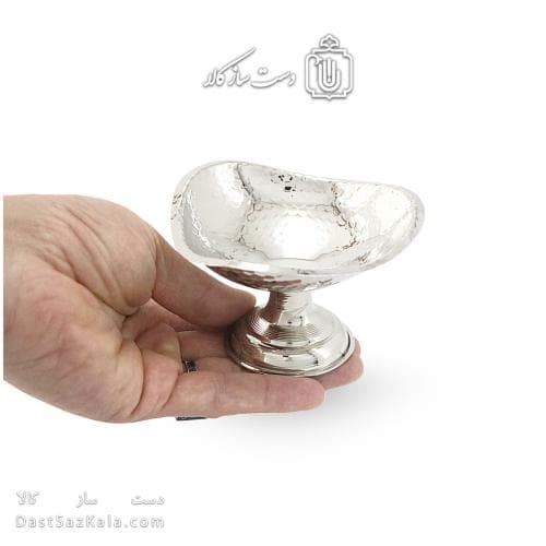 سرویس پذیرایی مسی سفید جدید پایه دار نانو شده 10 تیکه AH-110