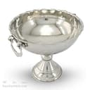 سرویس پذیرایی مسی پایه دار سفید مدل گوشواره دار 5 سایز AH-23