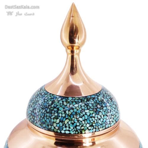 شکلات خوری مسی فیروزه کوبی نانو شده کد MJ-57