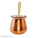 شیر جوش مسی زنجان طرح دار سایز بزرگ کد SSH-21