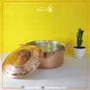 قابلمه مسی اصل زنجان مدل راسته 8 نفره بزرگ کد PA-54