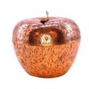 قندان مسی طرح سیب قلم کاری شده سایز بزرگ 6 سانتی کد SSH-43