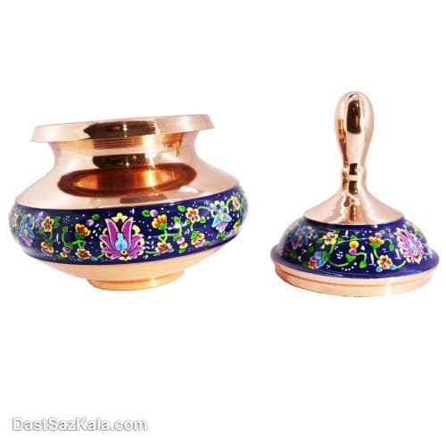 قندان مس پرداز مدل سفینه ی نانو شده کد MJ-14