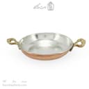 ماهیتابه مسی کوچک زنجان 17 سانتی دسته برنجی کد AH-158