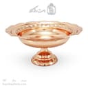میوه خوری مسی جدید پایه دار فضلی قطر 32 سانتیمتری کد AH-120