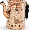 کتری شکاری مسی ذغالی 1.5 لیتری کد AH-153