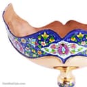 کشکول مسی پایه دار طرح پرداز نانو شده سایز 3 کد MJ-38