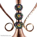 گلدان مسی طرح پرداز دسته دار کد MJ-105