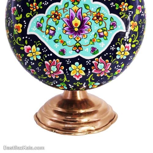 گلدان مسی طرح پرداز دسته دار کد MJ-105