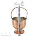 یخدان مسی زنجان به همراه انبر به قطر 14 سانتیمتری کد AH-130