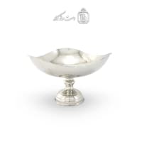 میوه خوری مسی سفید زنجان مدل سه گوش نانو شده 28 سانتی AH-31