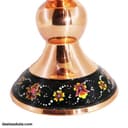 آجیل خوری میناکاری مس پرداز پایه دار نانو شده کد MJ-45