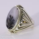 انگشتر مردانه شجر اصل با رکاب شیخ احمد مدل تک درخت کد RN-15