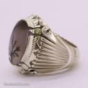 انگشتر مردانه شجر تک درخت با رکاب شیخ احمد بدون اشک کد RN-46