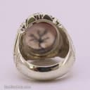 انگشتر مردانه شجر تک درخت با رکاب شیخ احمد بدون اشک کد RN-46