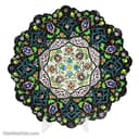 بشقاب دیوارکوب مسی میناکاری 20 سانتی کد LT-23