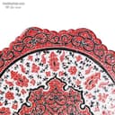 بشقاب میناکاری دیوارکوب مسی 20 سانتی کد LT-65