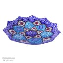 بشقاب دیوارکوب مسی میناکاری کوچک کد LT-102