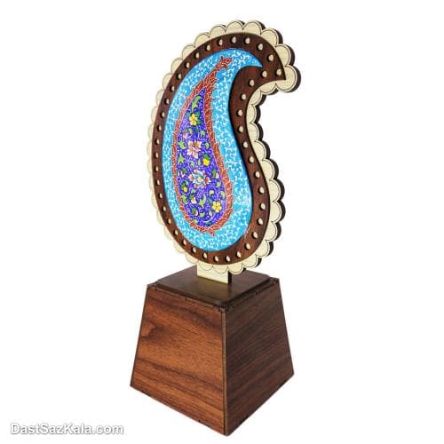 تندیس بته جقه میناکاری کد LT-55