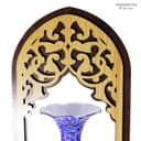 تندیس گلدان میناکاری طرح سپاس کد LT-68