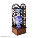 تندیس گلدان میناکاری طرح معراج کد LT-53