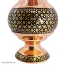 تنگ مسی خاتم کاری شده 40 سانتی مجموعه ی 2 عددی کد MJ-95