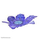 دیوارکوب میناکاری مسی طرح برگ مجموعه 3 عددی کد LT-109