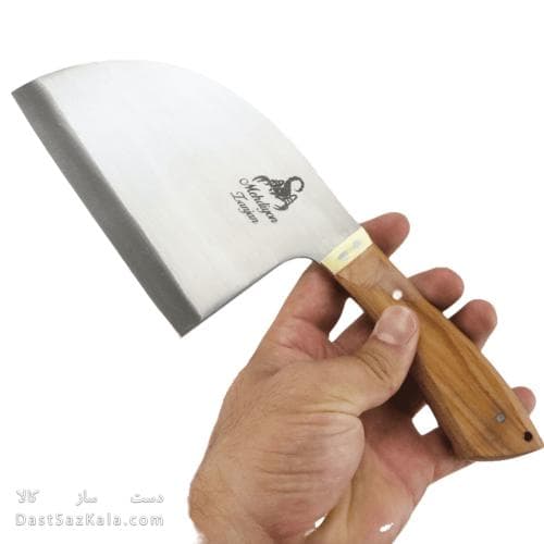 ساطور صربستانی اصل زنجان دسته چوبی کد MN-88