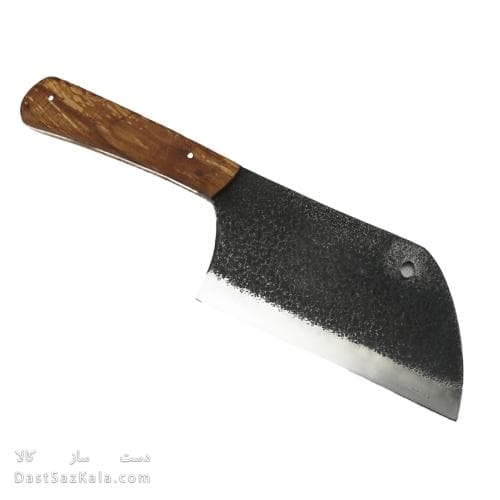 ساطور صربستانی سر آشپز دسته چوبی کد MN-58