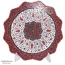 ست بشقاب و دیوارکوب میناکاری مسی 3 تایی کد LT-67