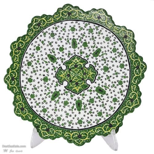 ست بشقاب میناکاری دیوار کوب 3 تایی کد LT-75