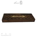 ست چاقوی آشپزخانه زنجان دسته چوبی مجموعه 2 عددی کد MS-11