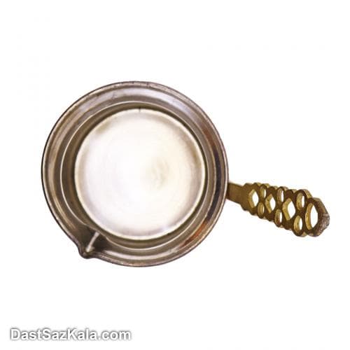 شیر جوش مسی زنجان طرح دار سایز بزرگ کد SSH-21