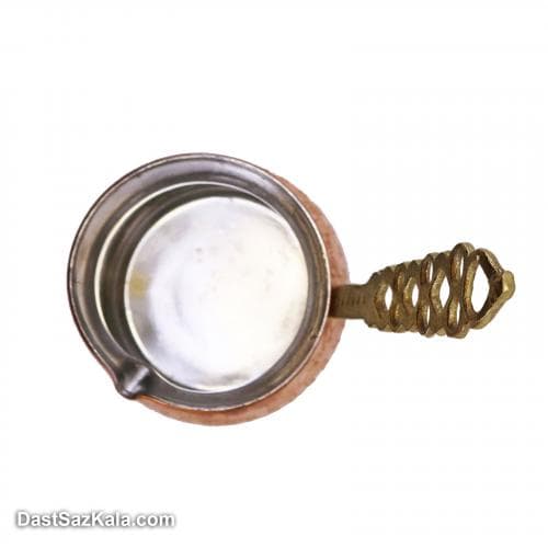 شیر جوش مسی زنجان طرح دار متوسط کد SSH-13