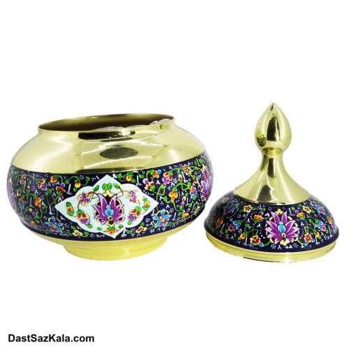 قندان برنجی جدید طرح پرداز نانو شده کد MJ-50