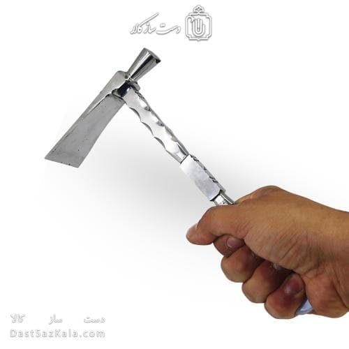 قند شکن دست ساز زنجان دسته کائوچویی سفید کد MS-16