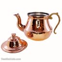 قوری مسی بزرگ مدل گلابی کد SSH-28