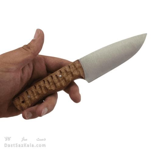 چاقوی بوشکرافت زنجان دسته چوبی 23 سانتیمتری کد MN-81