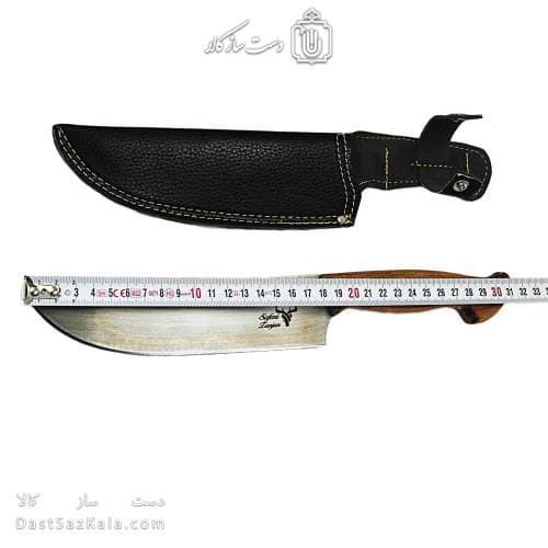 چاقوی بوشکرافت زنجان 30 سانتیمتری با غلاف کد MS-23