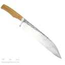 چاقوی جوجه زنی زنجان دسته چوبی 42 سانتیمتری کد MN-90