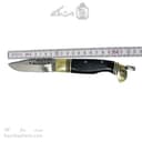 چاقوی دنده ای رحیم زنجان 23 سانتیمتری دسته مشکی کد SHN-31