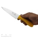 چاقوی راسته ای زنجان استیل و دسته پلاستیکی 27 سانتی کد MN-16