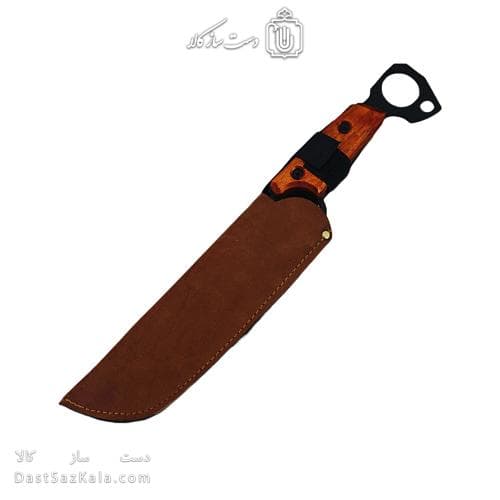 چاقوی سفری و طبیعت گردی زنجان 32 سانتیمتری با غلاف کد MS-20