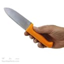 چاقوی سلاخی زنجان تیغه استیل دسته پلاستیکی 23 سانتی MN-14